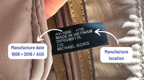 how do i know my michael kors bag is real|michael kors serial number checker.